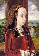 Jean Hey Portrait of Margaret of Austria Germany oil painting artist